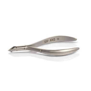 ANS Premium 1/2 Jaw Cuticle Nipper #14 - Round Neck