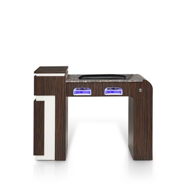 Beniko Nail Table UV - White Fino & Guayanna Rose