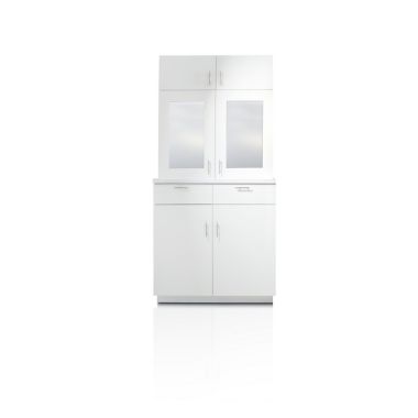 Bianco Display Cabinet w/ Doors