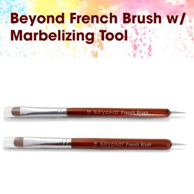 Beyond French Brush w/ Marbelizing Tool