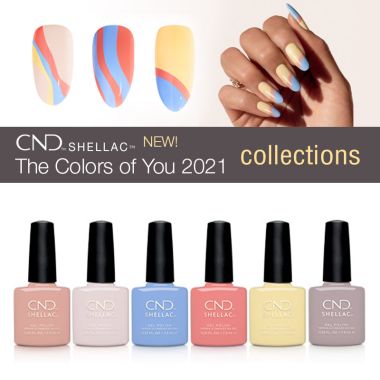 CND Shellac-The Colors of You 2021 Collection