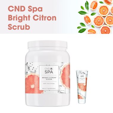 CND Spa Bright Citron Scrub