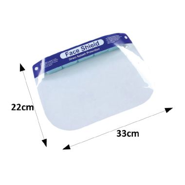 Blue Face Shield 100/bx