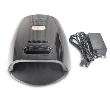 Lithium Rechargeable LED/UV Lamp - 48W– Black