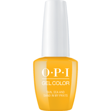 OPI Gel Polish #GCL23 - Sun Sea and Sand in My Pants