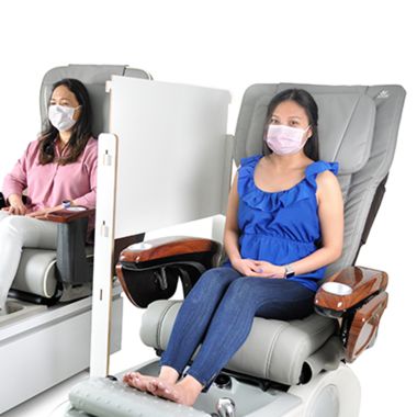 Pedispa MDF Divider Protective Screen