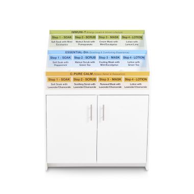 3-Tier Cubes PODs Holder Stand - White