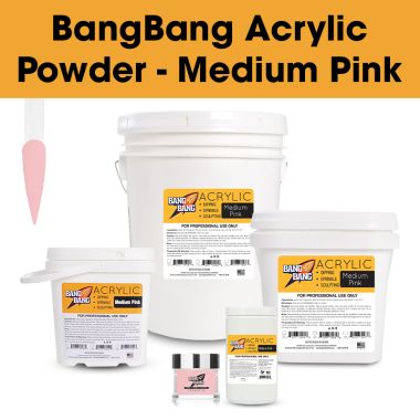BangBang Acrylic Powder - Medium Pink 