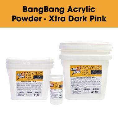 BangBang Acrylic Powder - Xtra Dark Pink