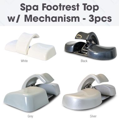 Spa Footrest Top w/ Mechanism - 3pcs