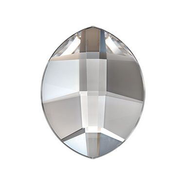 Swarovski - 2204 Pure Leaf Flat Back - Crystal 4.8mm (15ct)