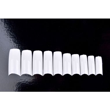 ANS French Slim Tip - White - #01-10 - 500pcs
