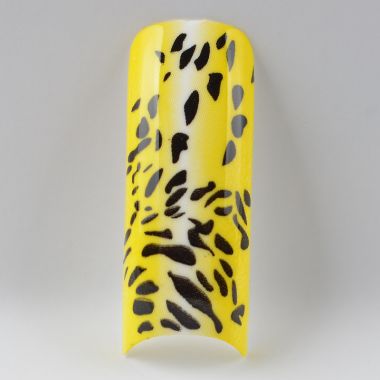 Beyond Design Tip - Leopard Black & Yellow YD2-14 (70 pcs)