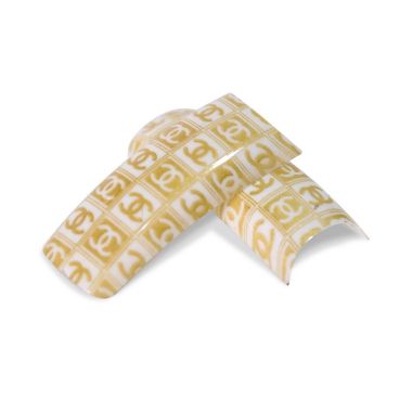 Tip Beyond Design (70pcs/bx) DYD3-85 Designer Gold & White