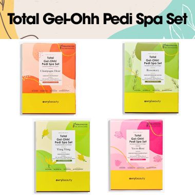 AvryBeauty Total Gel-Ohh Pedi Spa Set