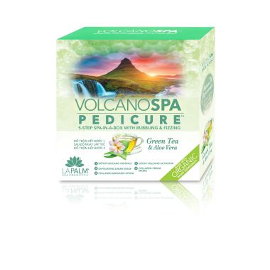 La Palm Volcano Spa Pedi - Green Tea & Aloe Vera