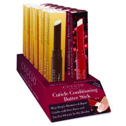 Cuccio Cuticle Conditioning Butter Sticks Display 12 ct