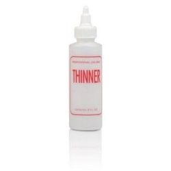 Imprinted Empty Polish Thinner Bottle w/Cap 4 oz