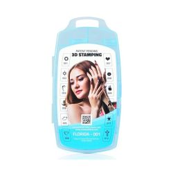 Chisel Nail Arts - 3D Nail Stamping - Florida Collection 