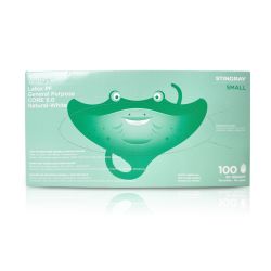 Ventyv - Powder Free Latex Gloves - Small 100 ct