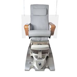 Hanging Pedispa Acrylic Protective Screen-28 inch