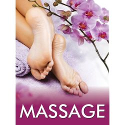 Holographic Window Decal-Massage-H-15