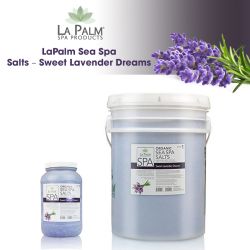 LaPalm Sea Spa Salts – Sweet Lavender Dreams