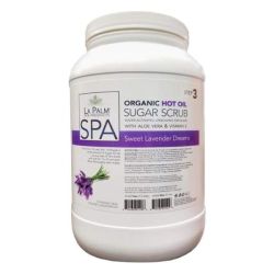 La Palm Hot Oil Sugar Scrub - Sweet Lavender Dreams 1 Gal