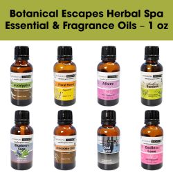 Botanical Escapes Herbal Spa Essential & Fragrance Oils – 1 oz