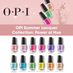 OPI Summer Lacquer Collection: Power of Hue