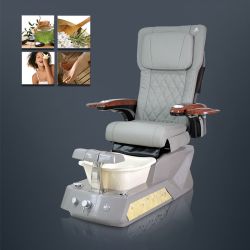 Pocono with Square Glass Sink w/ installation - Gold Panels