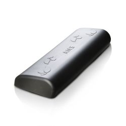 PU Footrest F w/ANS Logo - Black