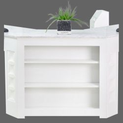 Regis Nail Corner with Marble Top