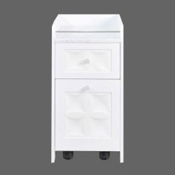 Regis Pedi-Cart with Marble Top