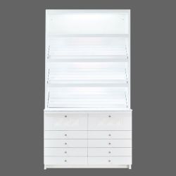 Regis Powder & Polish Display Cabinet with Marble Top