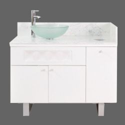Regis Single Sink with Marble Top - 42