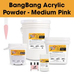 BangBang Acrylic Powder - Medium Pink 