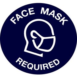 Adhesive Sign - Face Mask - 01