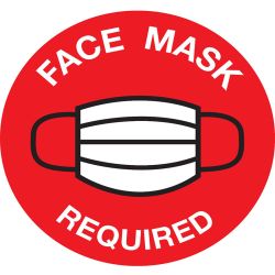 Adhesive Sign - Face Mask - 03