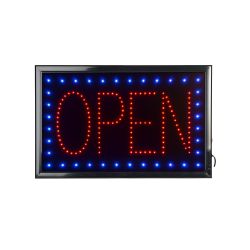 Horizontal LED Open Sign 15