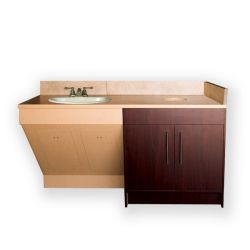 Contemporary Single Sink Cabinet