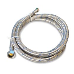 Spa Hose SS Braided - Cold Water - 8'