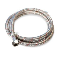 Spa Hose SS Braided - Hot Water - 8'