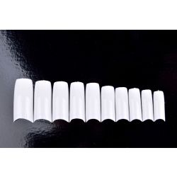 ANS French Slim Tip - White - #01-10 - 500pcs
