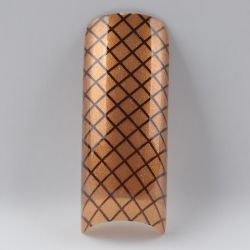 Beyond Design Tip - Black & Gold Criss Cross YD2-23 (70 pcs)