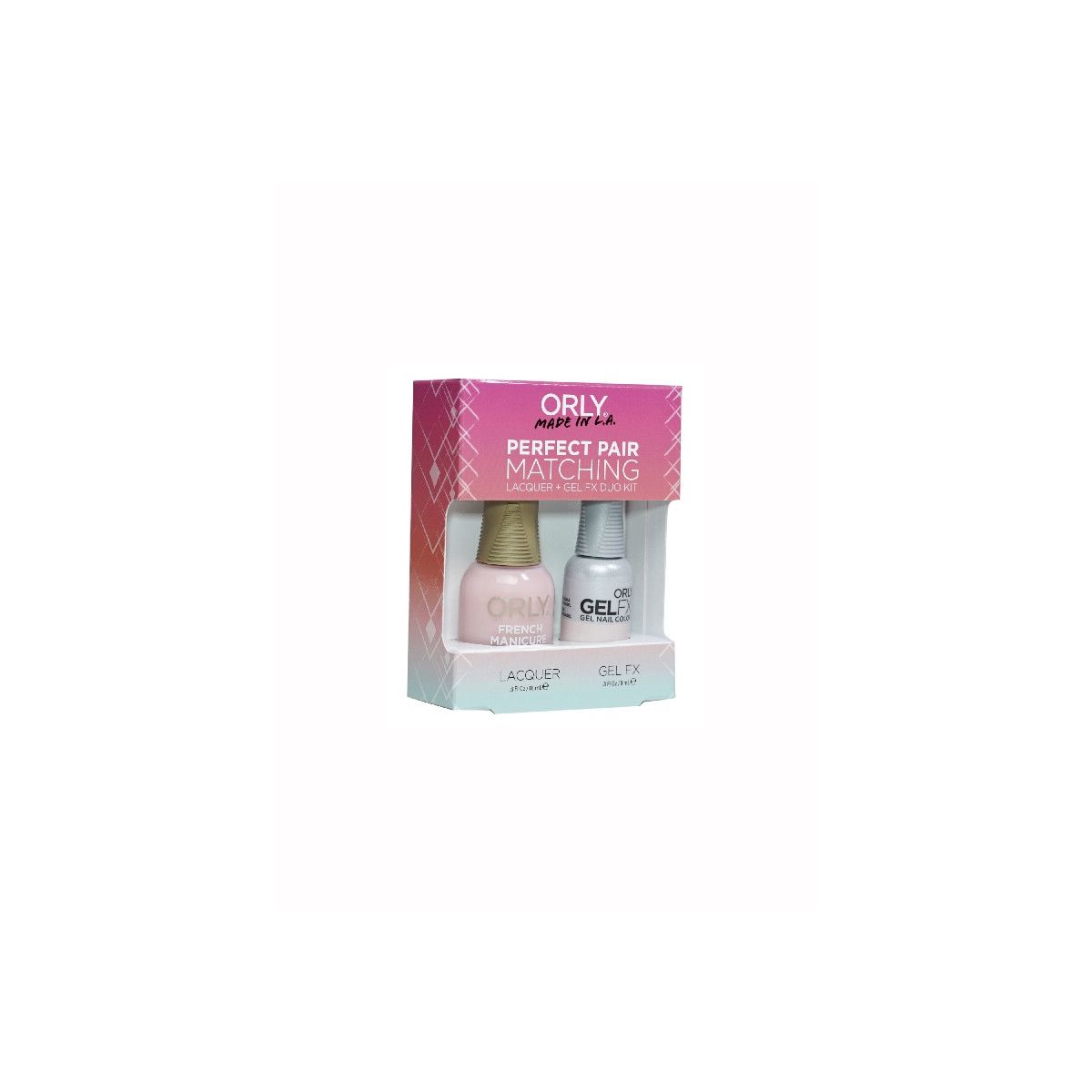 Orly Perfect Pair 31129 - Rose-Colored Glasses 0.6 oz/0.3 oz