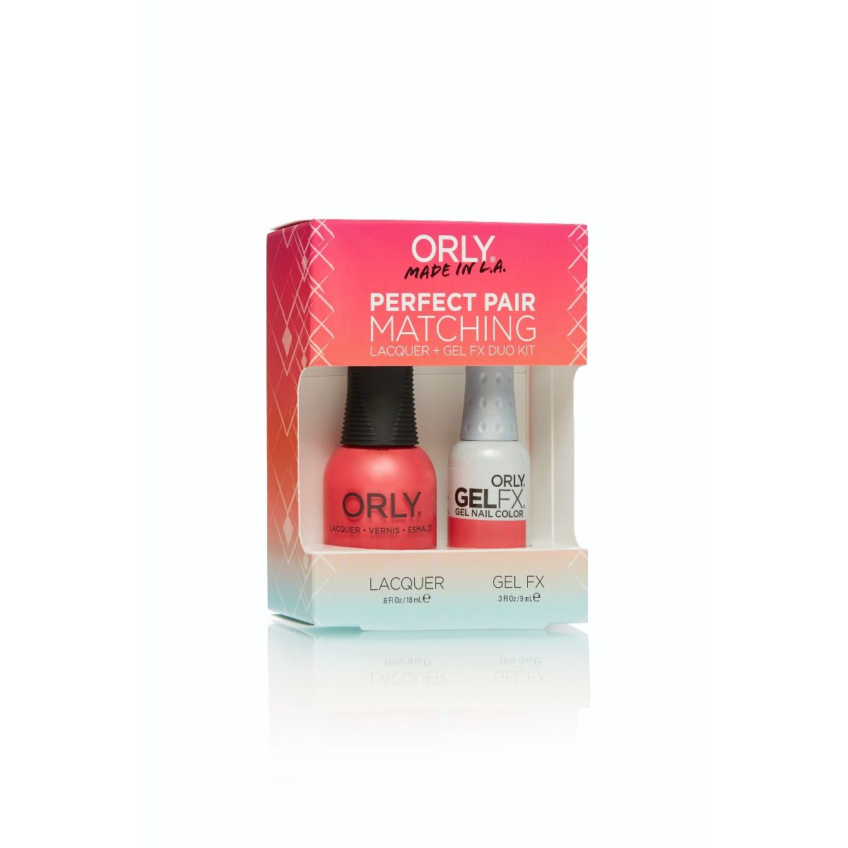 Orly Perfect Pair 31148 - Terracotta 0.6 oz/0.3 oz