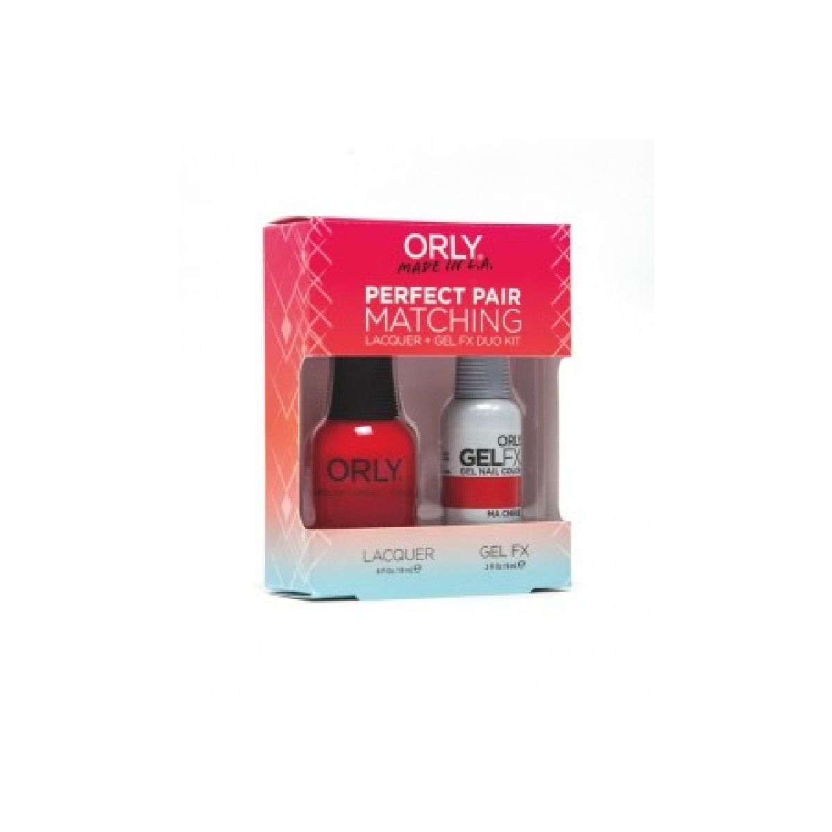 Orly Perfect Pair 31164 - Ma Cherie 0.6 oz/0.3 oz