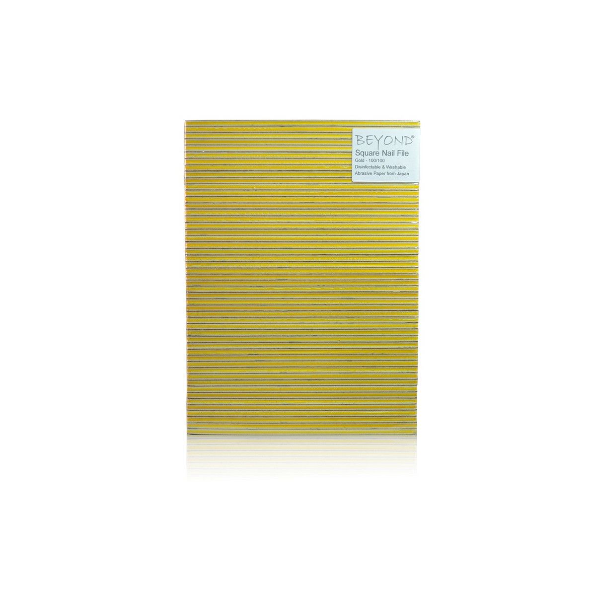 Beyond Gold File Square 100/100 -  Disinfectable & Washable 50 ct