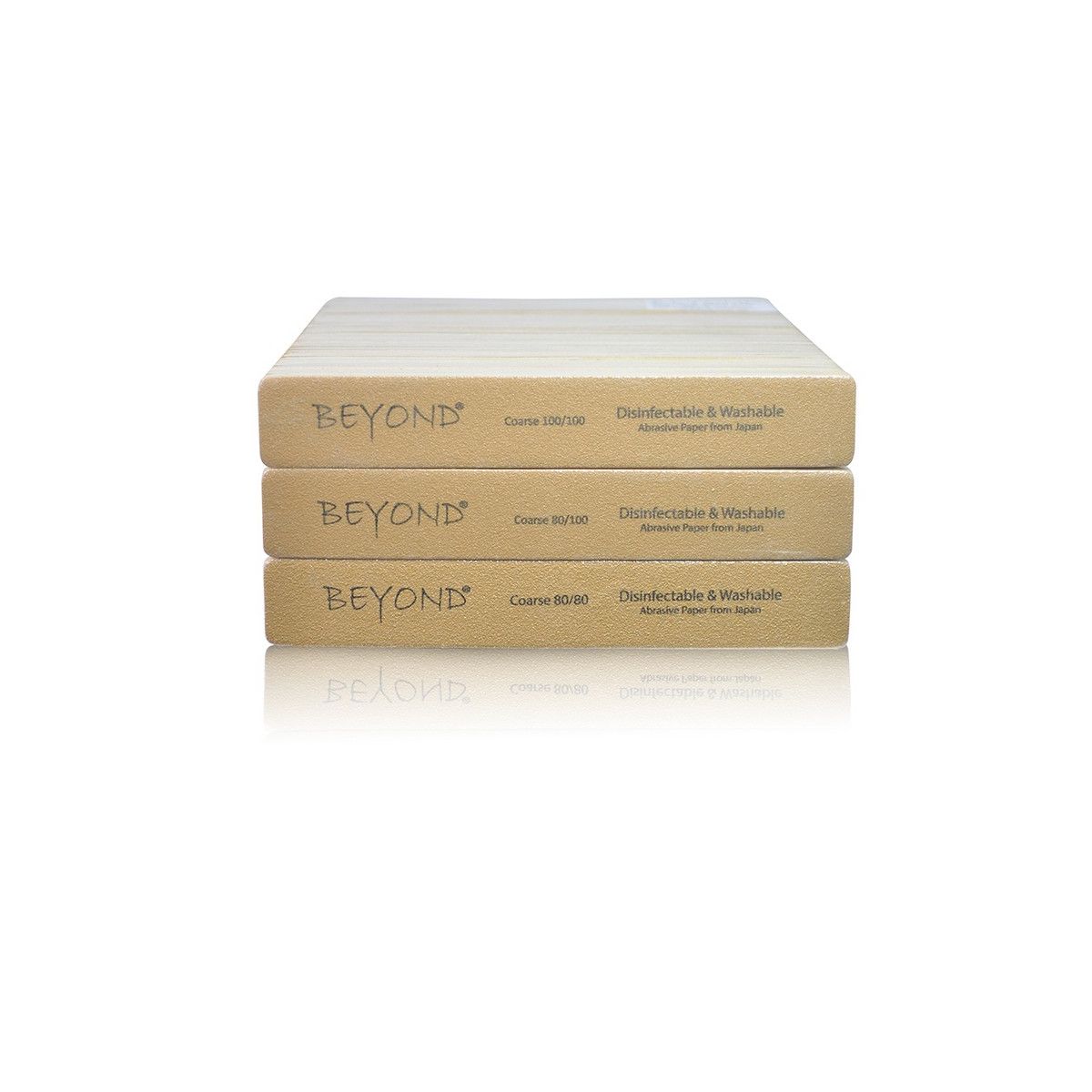 Beyond Gold Square Files - Disinfectable & Washable